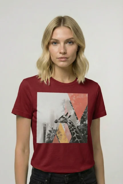 T-shirt GIRAFFE (#043) – Image 7