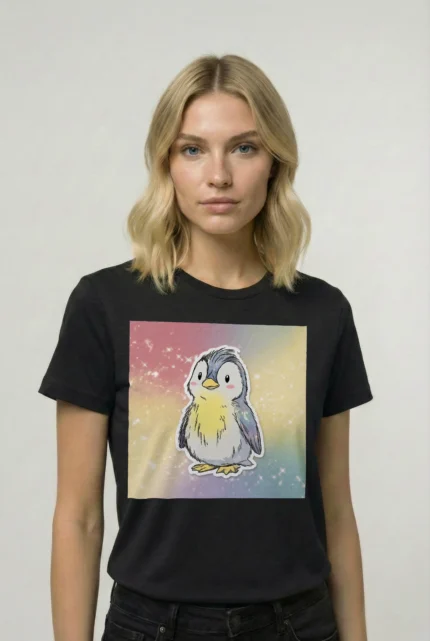 T-shirt PENGUIN (#043) – Image 2