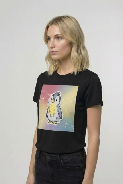 T-shirt PENGUIN (#043) – Image 3
