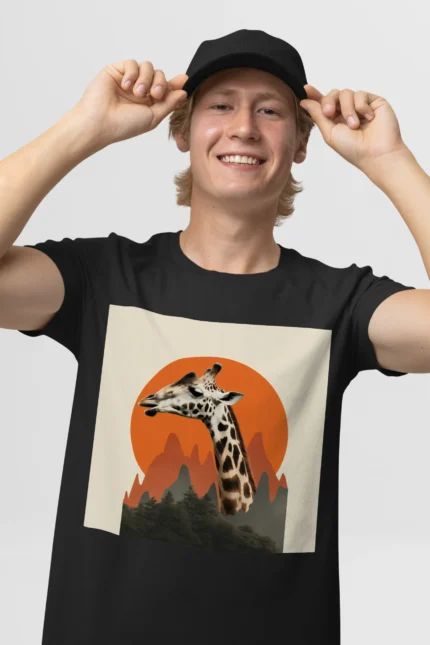 T-shirt GIRAFFE (#044) – Image 4