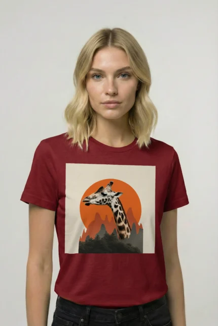 T-shirt GIRAFFE (#044) – Image 7