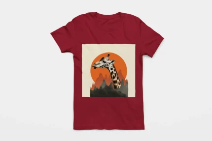 T-shirt GIRAFFE (#044) – Image 6