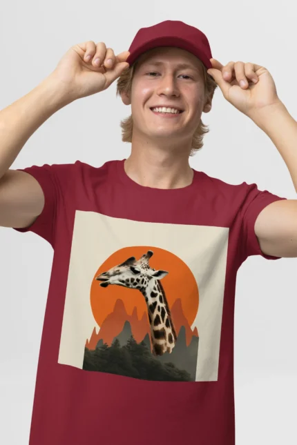 T-shirt GIRAFFE (#044) – Image 9
