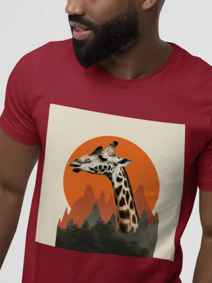 T-shirt GIRAFFE (#044) – Image 10