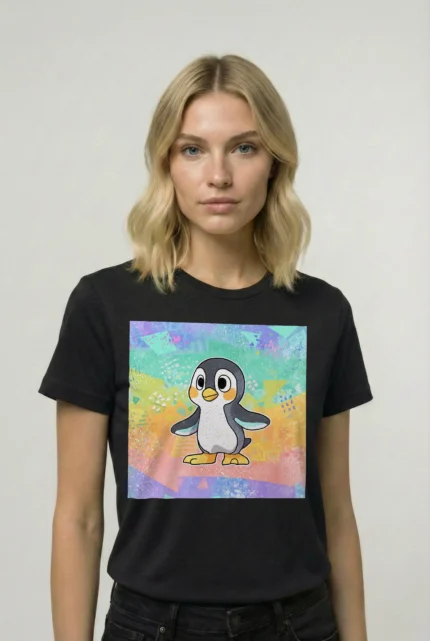 T-shirt PENGUIN (#044) – Image 2
