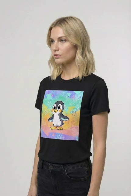 T-shirt PENGUIN (#044) – Image 3