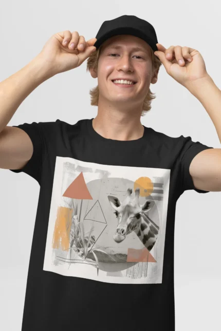 T-shirt GIRAFFE (#045) – Image 4