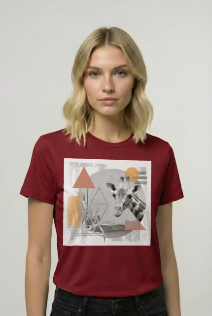 T-shirt GIRAFFE (#045) – Image 7