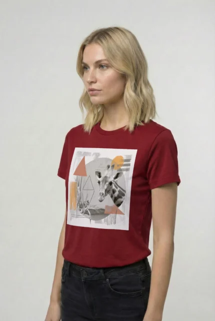 T-shirt GIRAFFE (#045) – Image 8