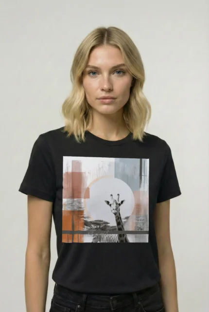 T-shirt GIRAFFE (#046) – Image 2