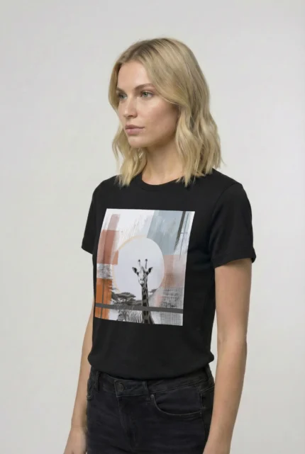 T-shirt GIRAFFE (#046) – Image 3