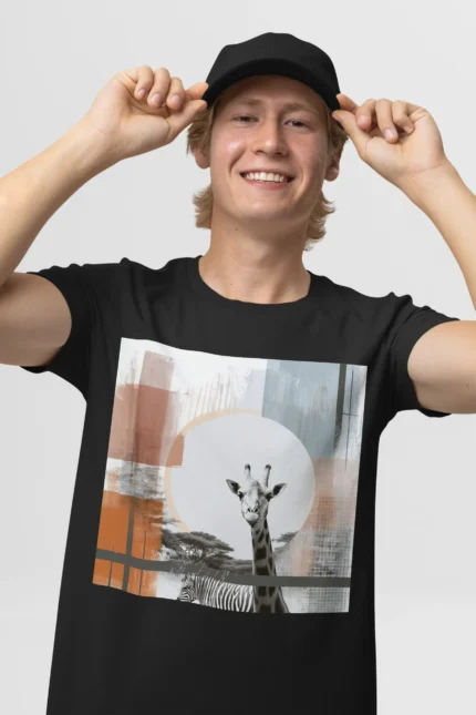 T-shirt GIRAFFE (#046) – Image 4