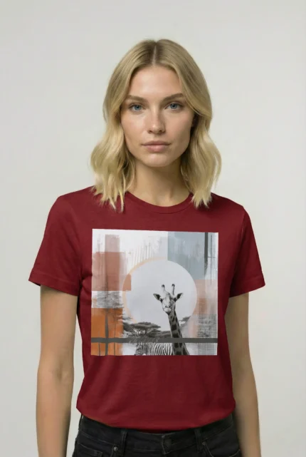 T-shirt GIRAFFE (#046) – Image 7