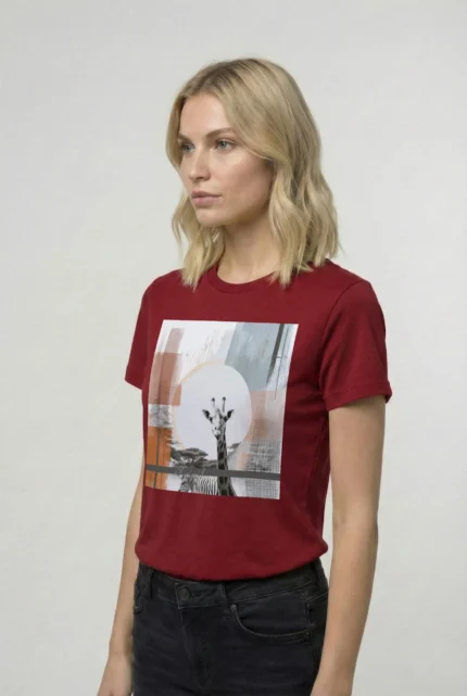T-shirt GIRAFFE (#046) – Image 8