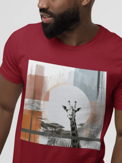 T-shirt GIRAFFE (#046) – Image 10