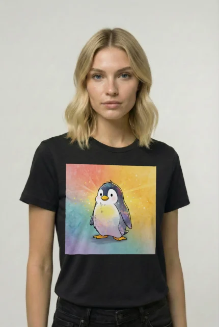 T-shirt PENGUIN (#046) – Image 2
