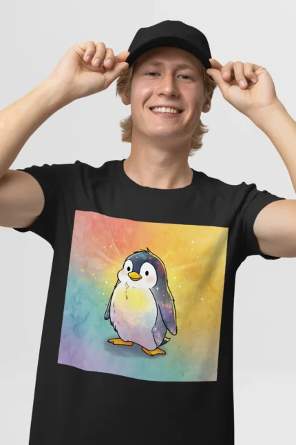 T-shirt PENGUIN (#046) – Image 4