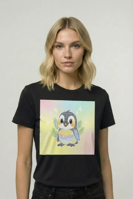 T-shirt PENGUIN (#047) – Image 2