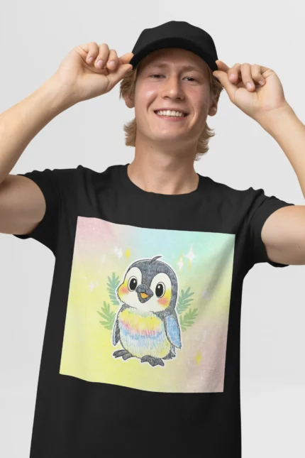 T-shirt PENGUIN (#047) – Image 4