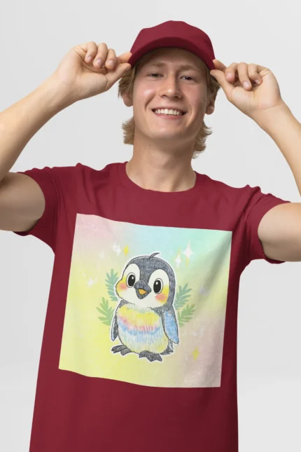 T-shirt PENGUIN (#047) – Image 9