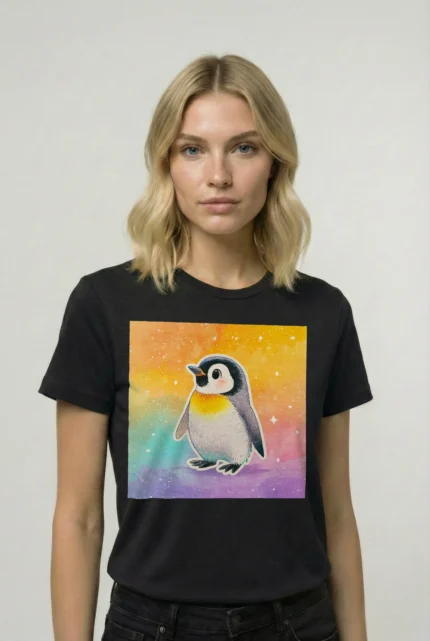 T-shirt PENGUIN (#048) – Image 2