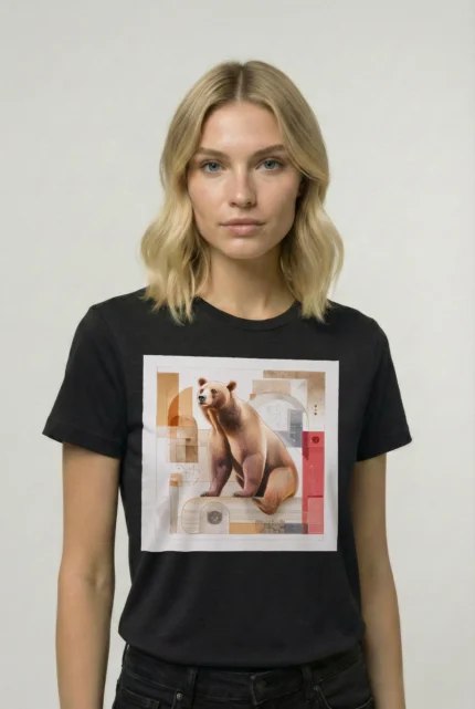 T-shirt BEAR (#052) – Image 2