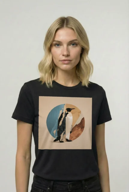 T-shirt PENGUIN (#054) – Image 2