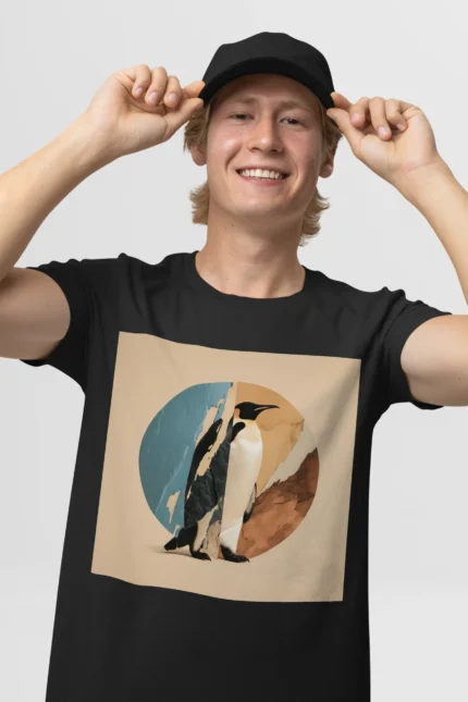 T-shirt PENGUIN (#054) – Image 4