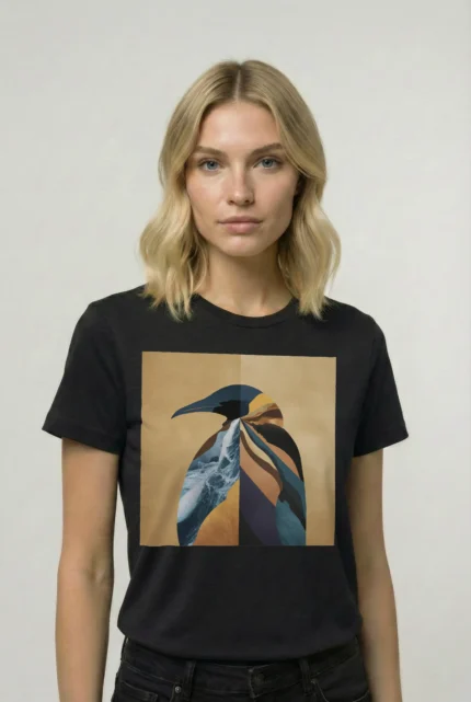 T-shirt PENGUIN (#055) – Image 2