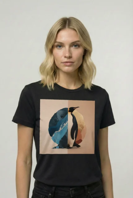 T-shirt PENGUIN (#056) – Image 2