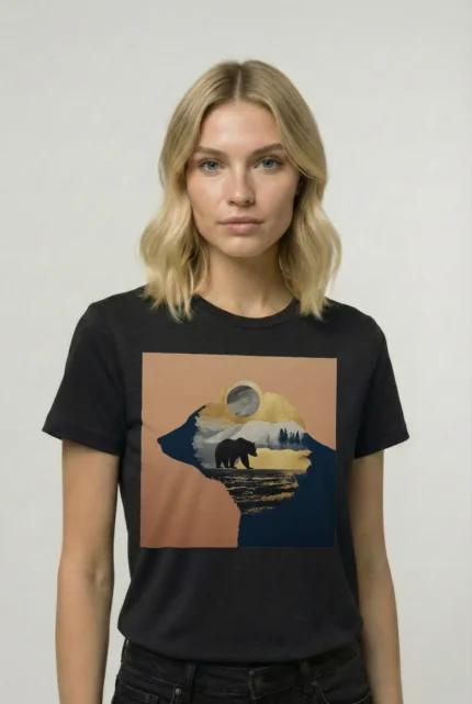 T-shirt BEAR (#058) – Image 2