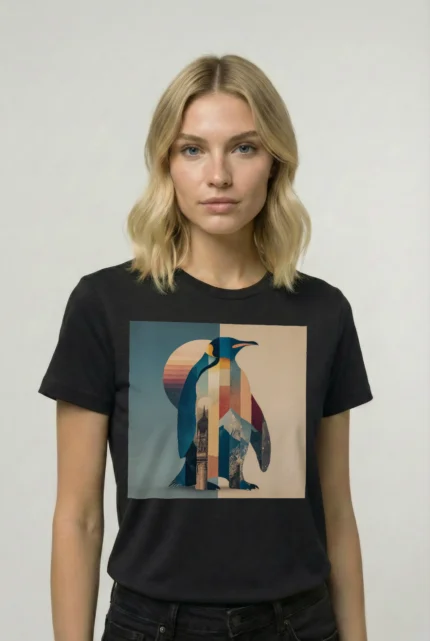 T-shirt PENGUIN (#060) – Image 2