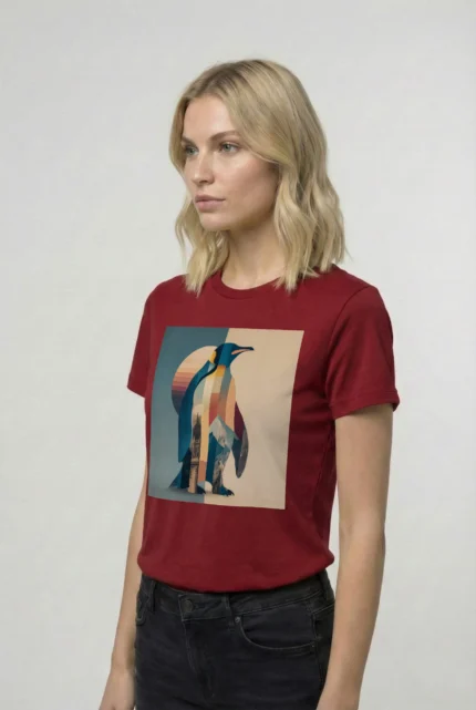 T-shirt PENGUIN (#060) – Image 8