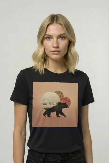 T-shirt BEAR (#062) – Image 2